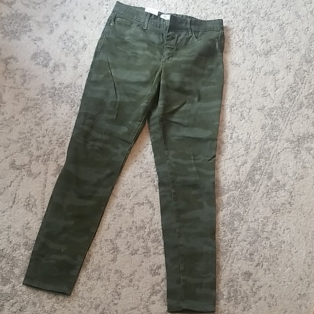 Camo Skinny Jeans
